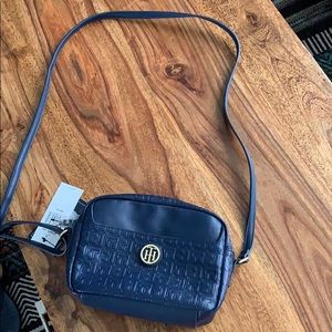 Tommy Hilfiger cross body leather purse NWT